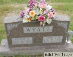 John V Wyatt, Sr