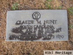 Claude Mcdonald Hunt