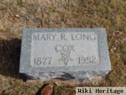 Mary R Long Cox