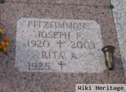 Joseph F Fitzsimmons