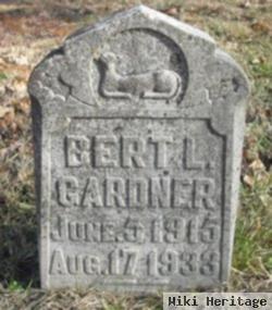 Bert L Gardner