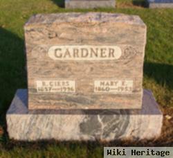 Mary E Wheeler Gardner