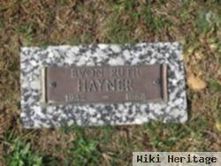 Evon Ruth Hayner