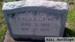 Ronald B "bill" Grimes