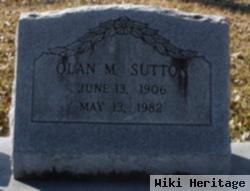 Olan M Sutton