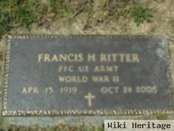 Francis H Ritter