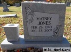 Walter M. "matney" Jones