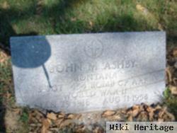 Sgt John M Ashby