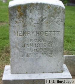 Henry Hoette