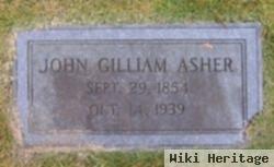 John Gilliam Asher