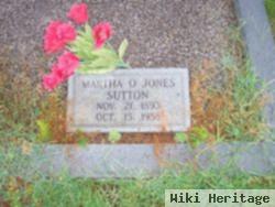 Martha O Jones Sutton