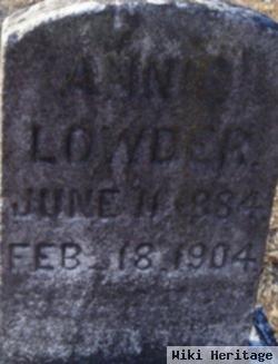 Annie Lowder