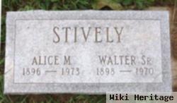 Alice Margaret Mease Greenawalt Stively