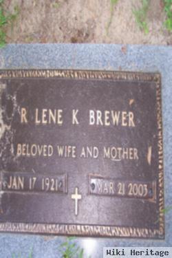 R. Lene K. Brewer