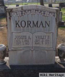 Joseph A Korman