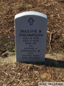 Pauline B Thompson