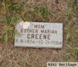 Esther Mariah Hartman Greene