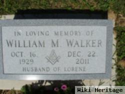 William M. Walker, Sr