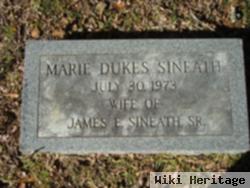 Marie Anna Dukes Sineath