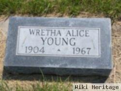 Wretha Alice Gangwish Young