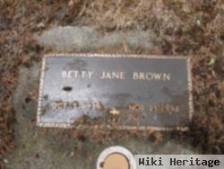 Betty Jane Brown