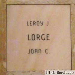 Leroy Joseph Lorge, Sr