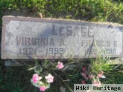 Virginia Harriet Anderson Lesage