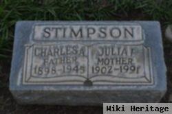 Mrs Julia F. Stimpson