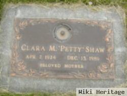 Clara M 'petty' Shaw