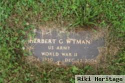 Herbert G. Wyman