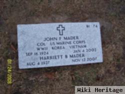 Col John F Mader