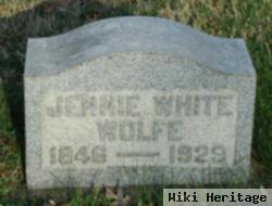 Nancy Jennie White Wolfe