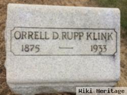 Orrell D. Rupp Klink