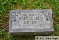 Mary H Gress Moreno