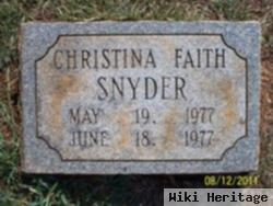 Christina Faith Snyder