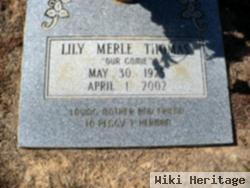 Lily Merle Thomas