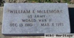 William E Mclemore