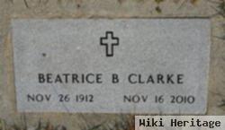 Beatrice B Clarke