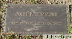 John Frank Lemmons