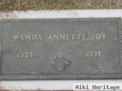 Wanda Annette Wells Joy