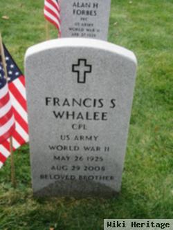 Francis S Whalee