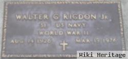 Walter G. Rigdon, Jr