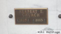 Herbert E Church