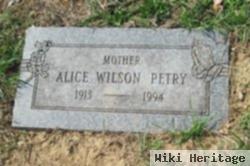 Alice Wilson Petry