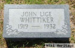 John Elijah "lige" Whittiker