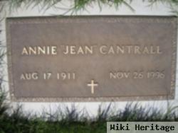 Annie "jean" Cantrall