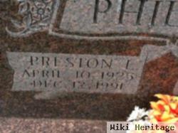 Preston Lee Phillips