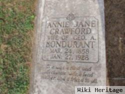 Annie Jane Crawford Bondurant