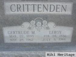 Gertrude M. Crittenden