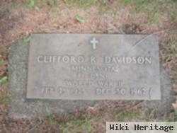 Clifford R Davidson